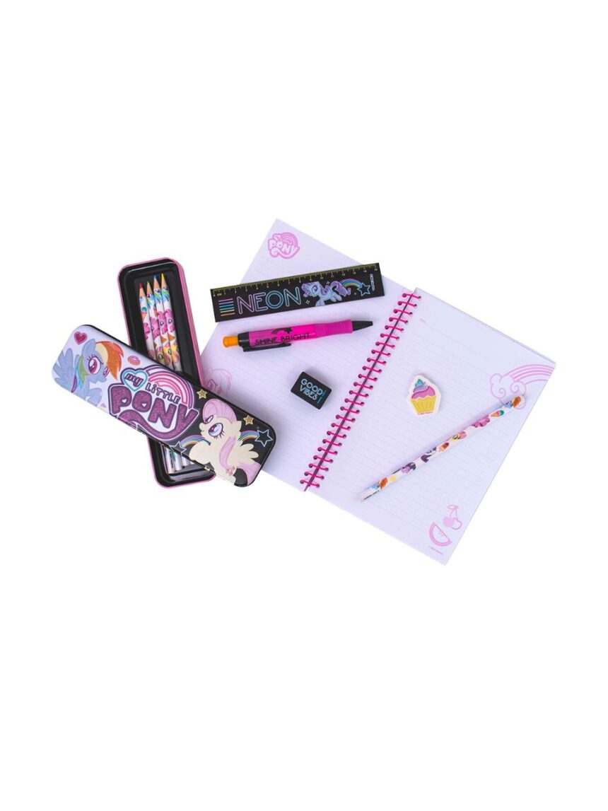 σχολικό σετ my little pony bumper stationery set - BLUE SKY