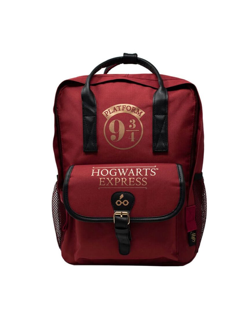 σχολική τσάντα harry potter premium backpack burgundy 9 3/4 - BLUE SKY