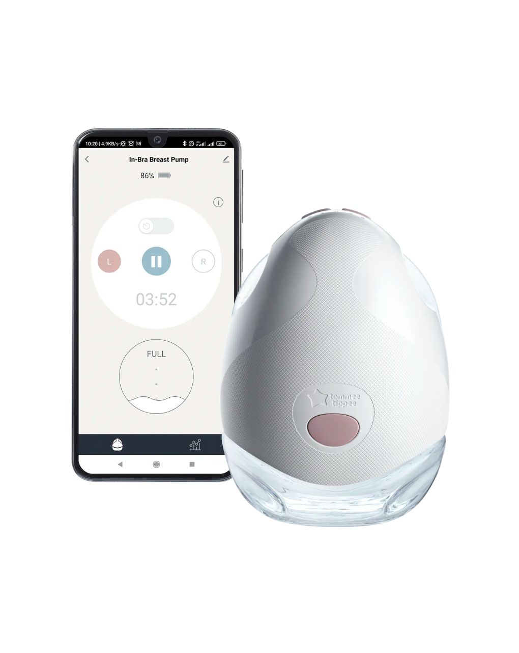 Tommee tippee φορητή αντλία θηλασμού (wearable breast pump) 423642 - Tommee Tippee