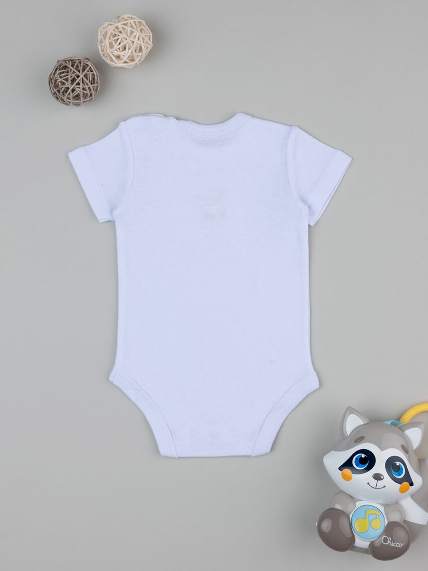 βρεφικό κορμάκι λευκό rabbit unisex - Prénatal