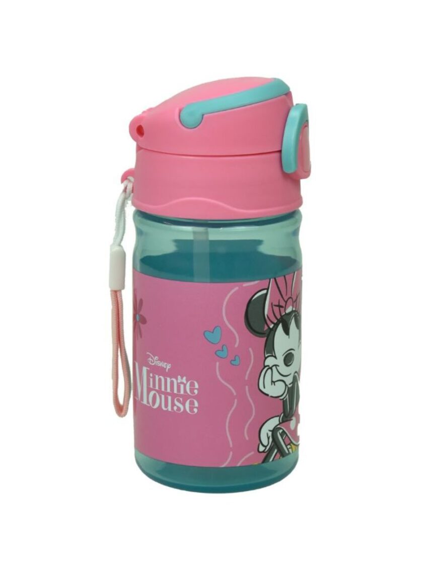 Gim παγούρι πλαστικό 350ml minnie mode, 553-04204 - Gim