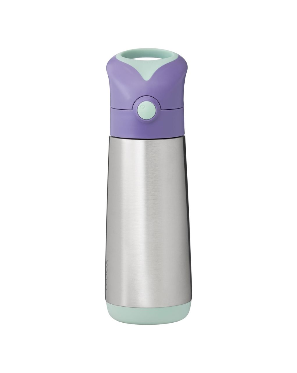 B.box ισοθερμικό παγούρι με καλαμάκι 500ml lilac pop, bb500103 - BBOX