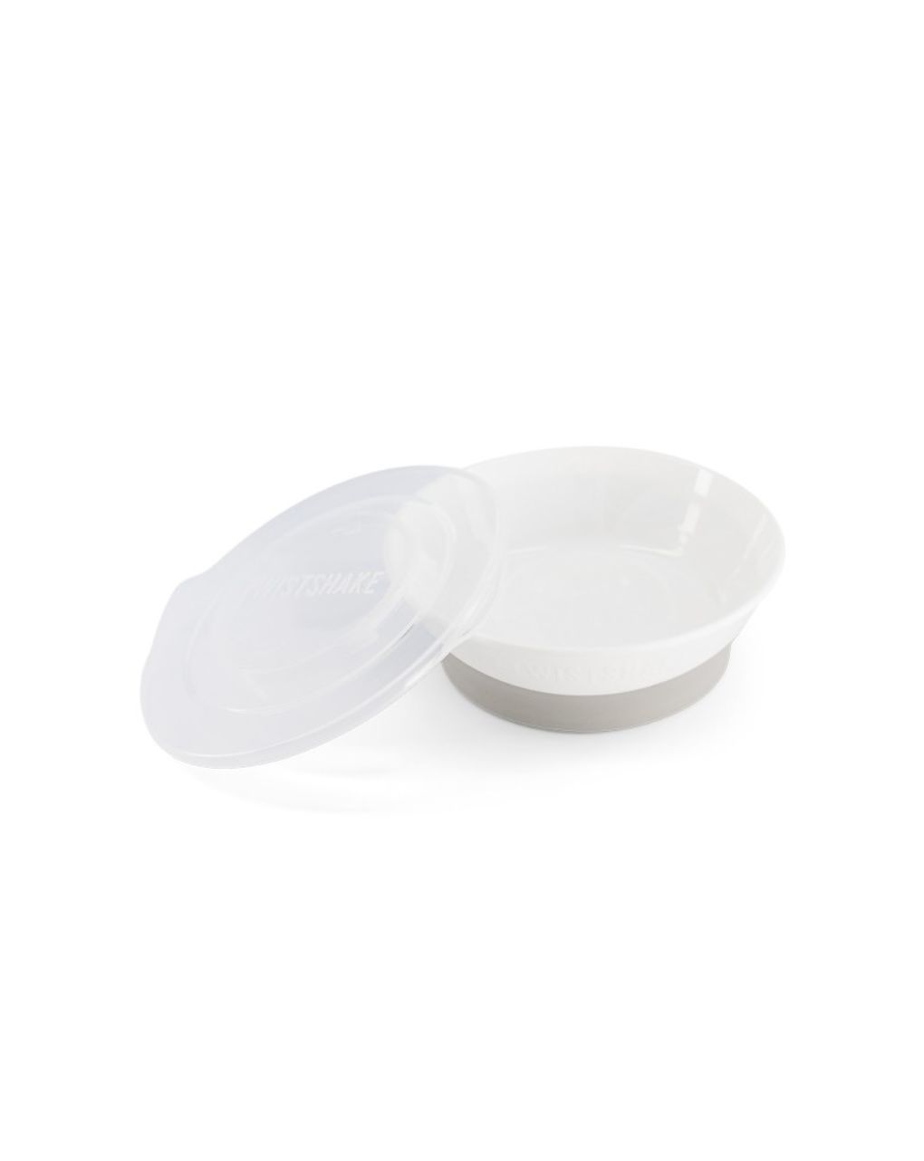 Twistshake μπολ φαγητού αντιολισθητικό 6m+ λευκό 32-08-78157 - Twistshake