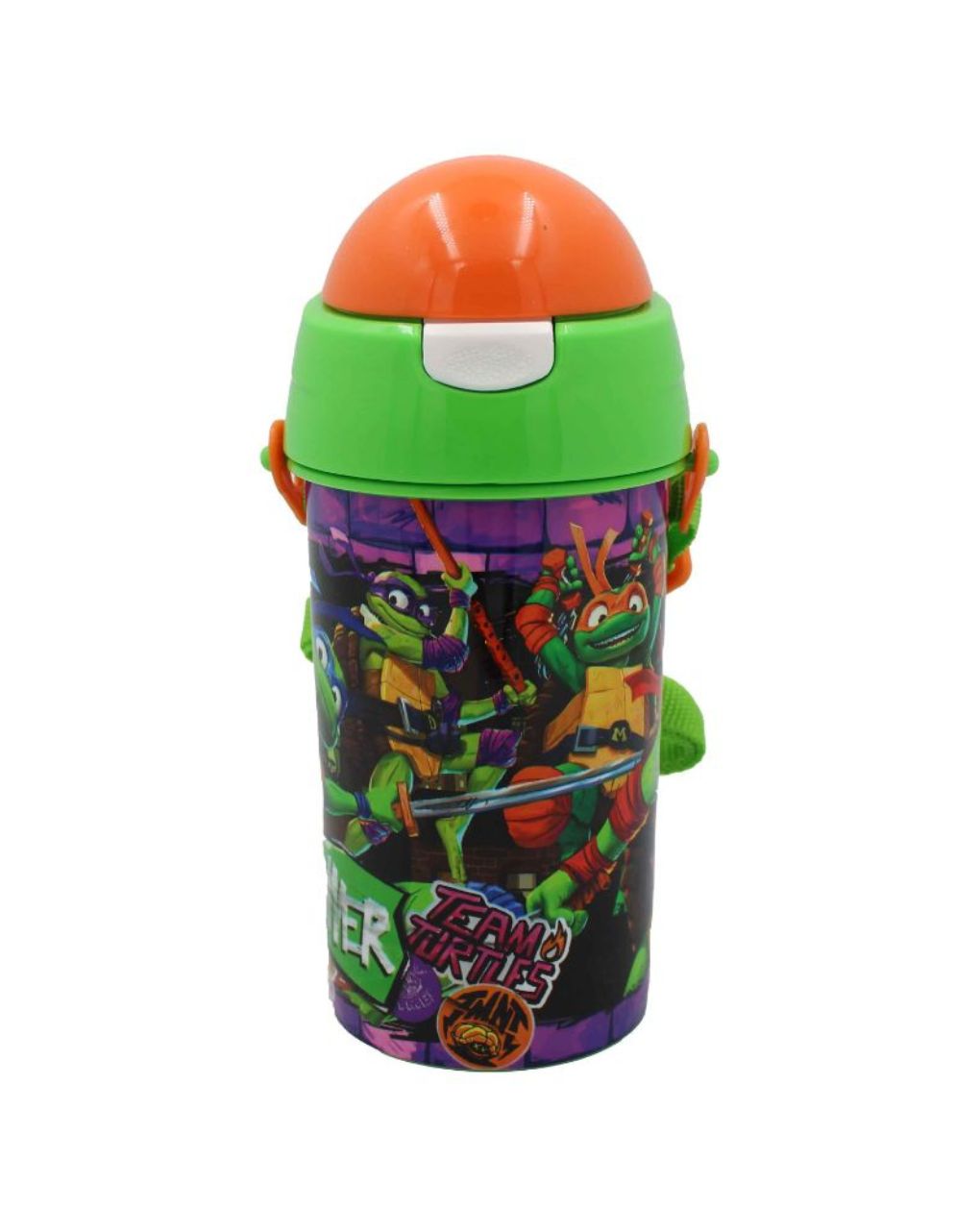 Gim πλαστικό παγούρι fd 500ml ninja turtles, 555-49209