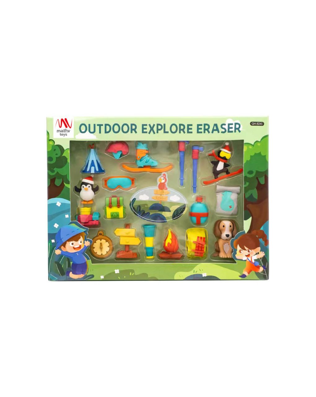 Gift eraser collection: outdoor explore - LITTLE TREE