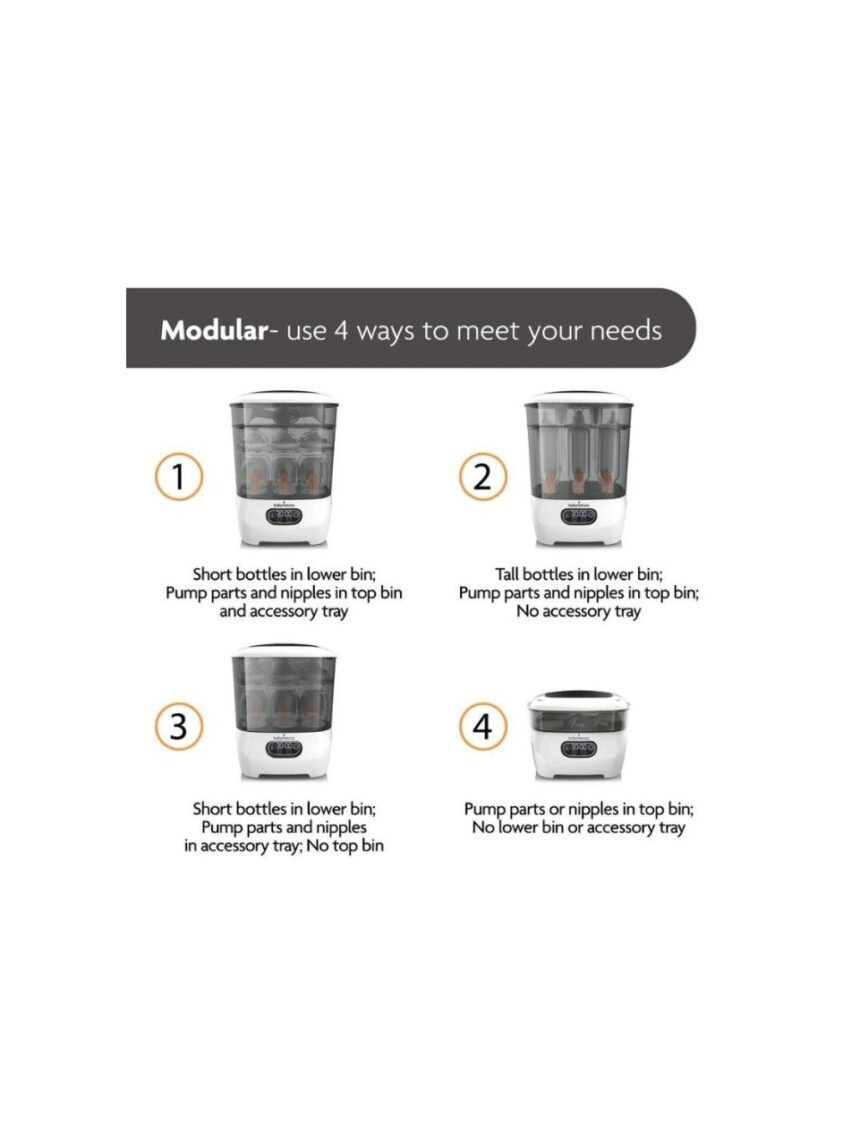 Baby brezza one step sterilizer dryer advanced αποστειρωτής / στεγνωτήριο brz0069 - BABYBREZZA