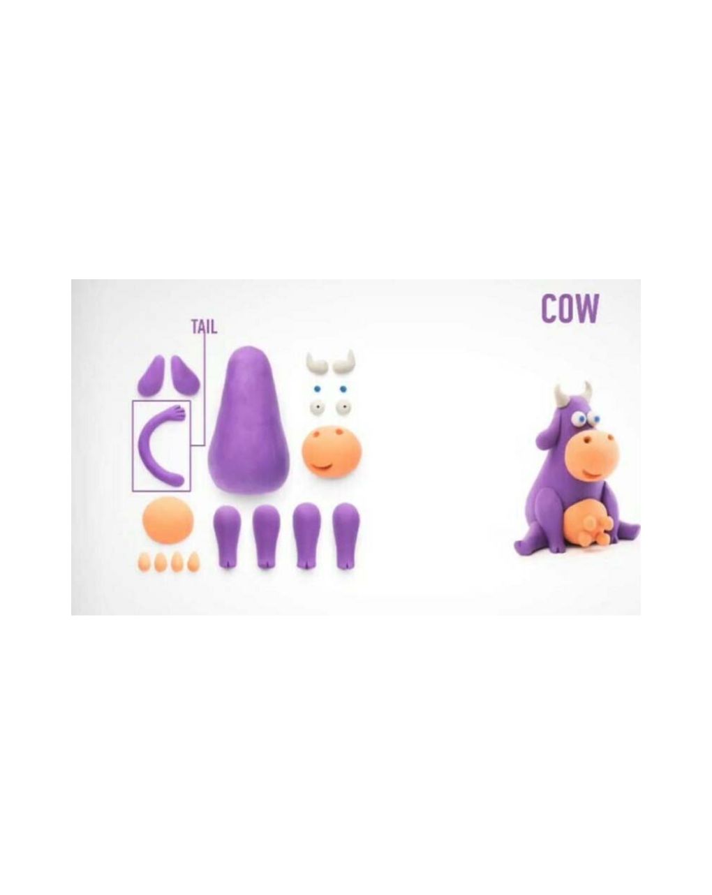 Hey clay αγελάδα 440021 - HEY CLAY