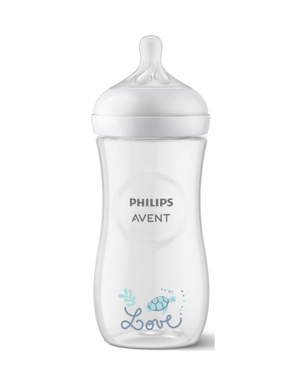 Philips avent πλαστικό μπιμπερό natural response 3m+ 330ml χελωνα scy906/11 - Philips Avent