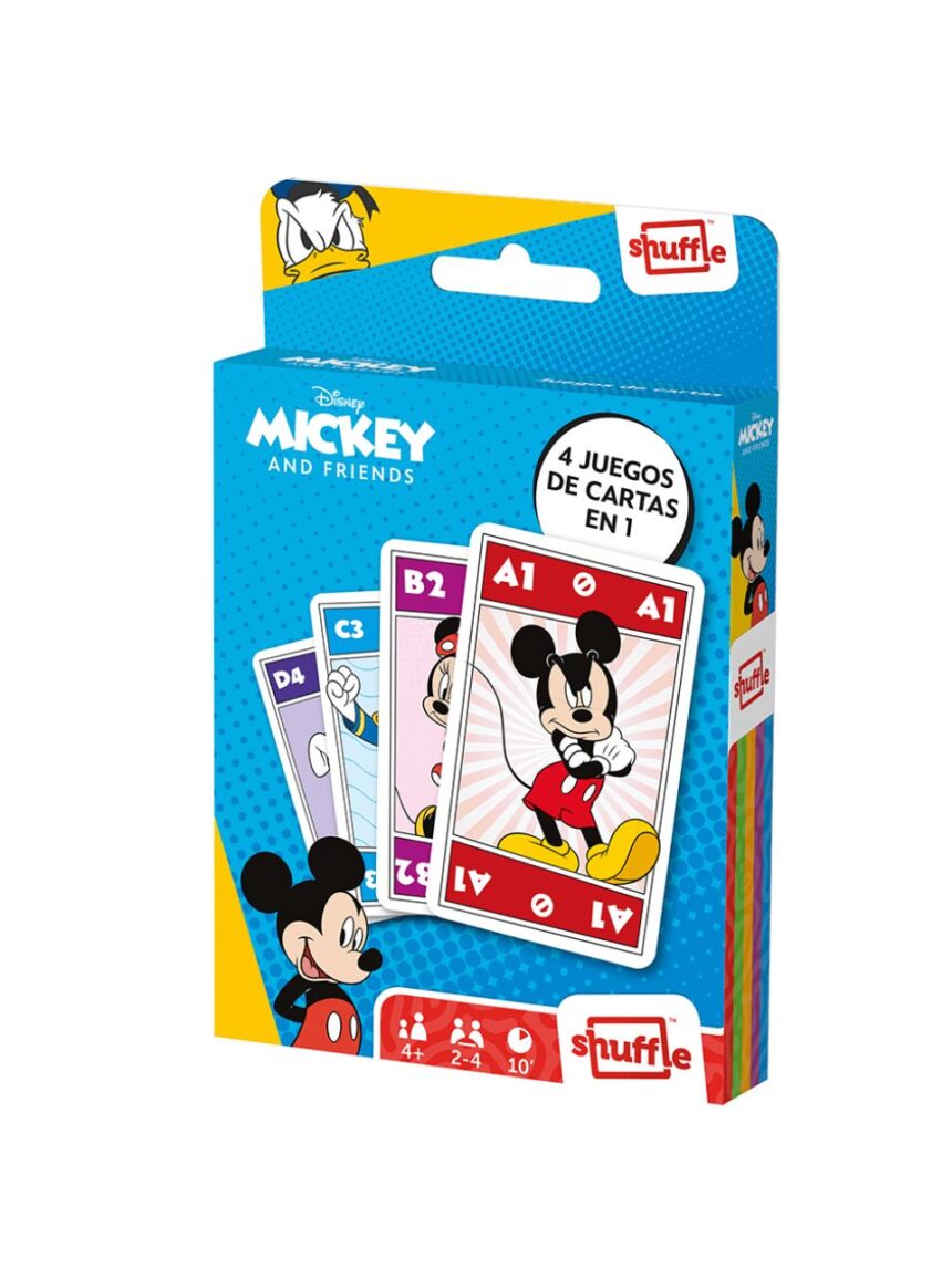 Shuffle fun - mickey & friends - CARTAMUNDI