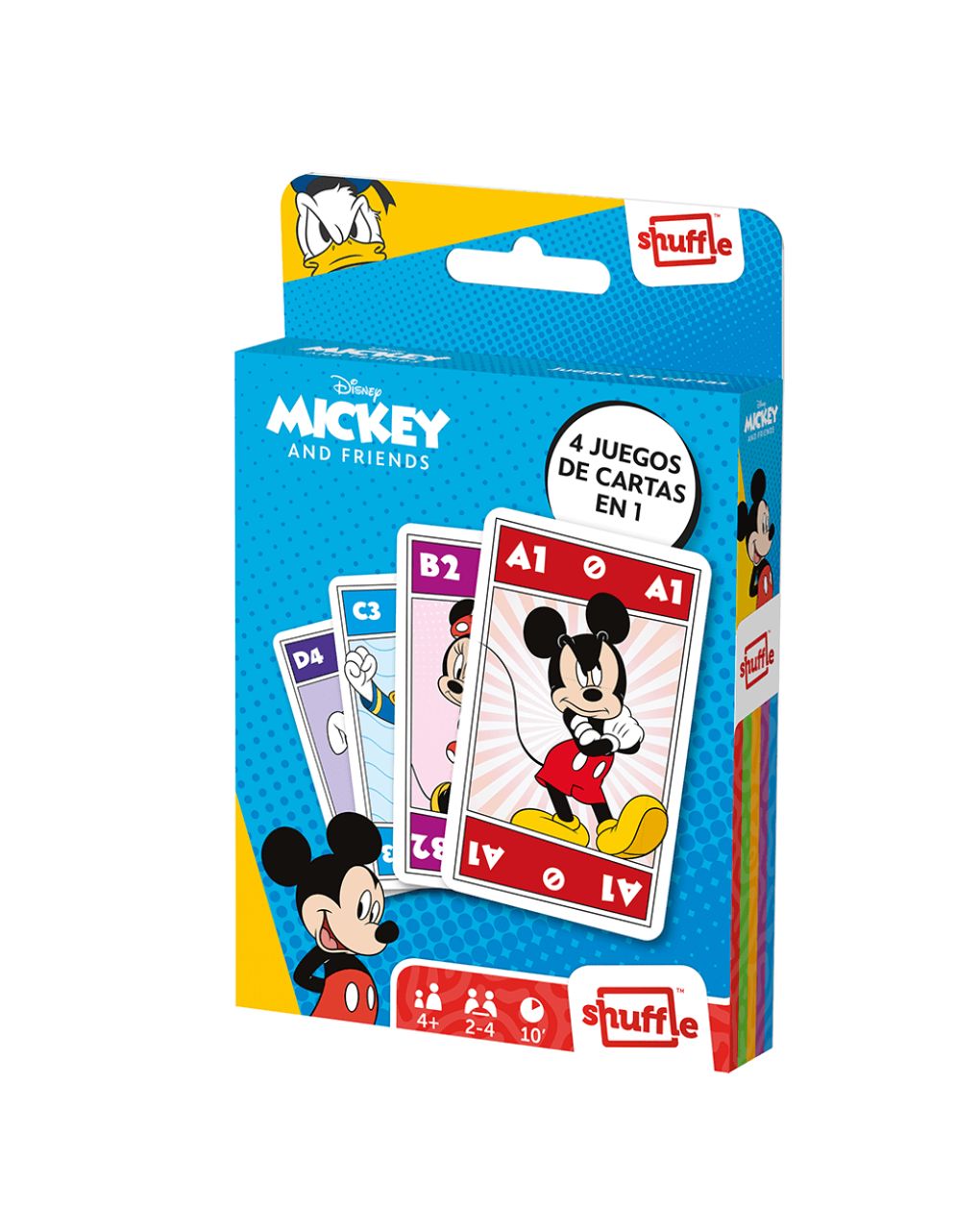 Shuffle fun - mickey & friends - CARTAMUNDI