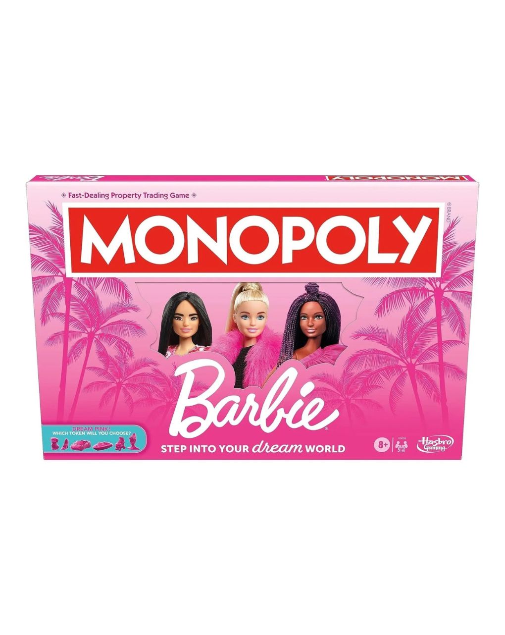 Hasbro επιτραπεζιο παιχνίδι monopoly barbie g0038