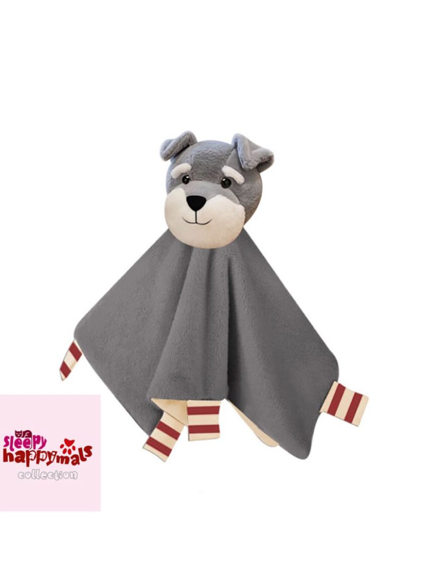 Happymals πανάκι παρηγοριάς sweet sleep: σκύλος σνάουτσερ, hm-004 - HAPPYMALS