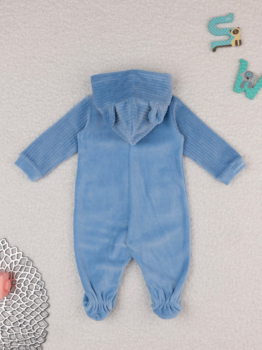 βρεφικό φορμάκι μπλε baby smile unisex - Prénatal