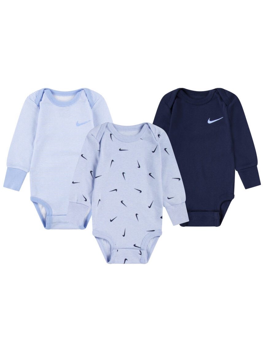 Nike baby essentials φορμάκια πακέτο x3 56m164-bg6 για νεογέννητο αγόρι - Nike