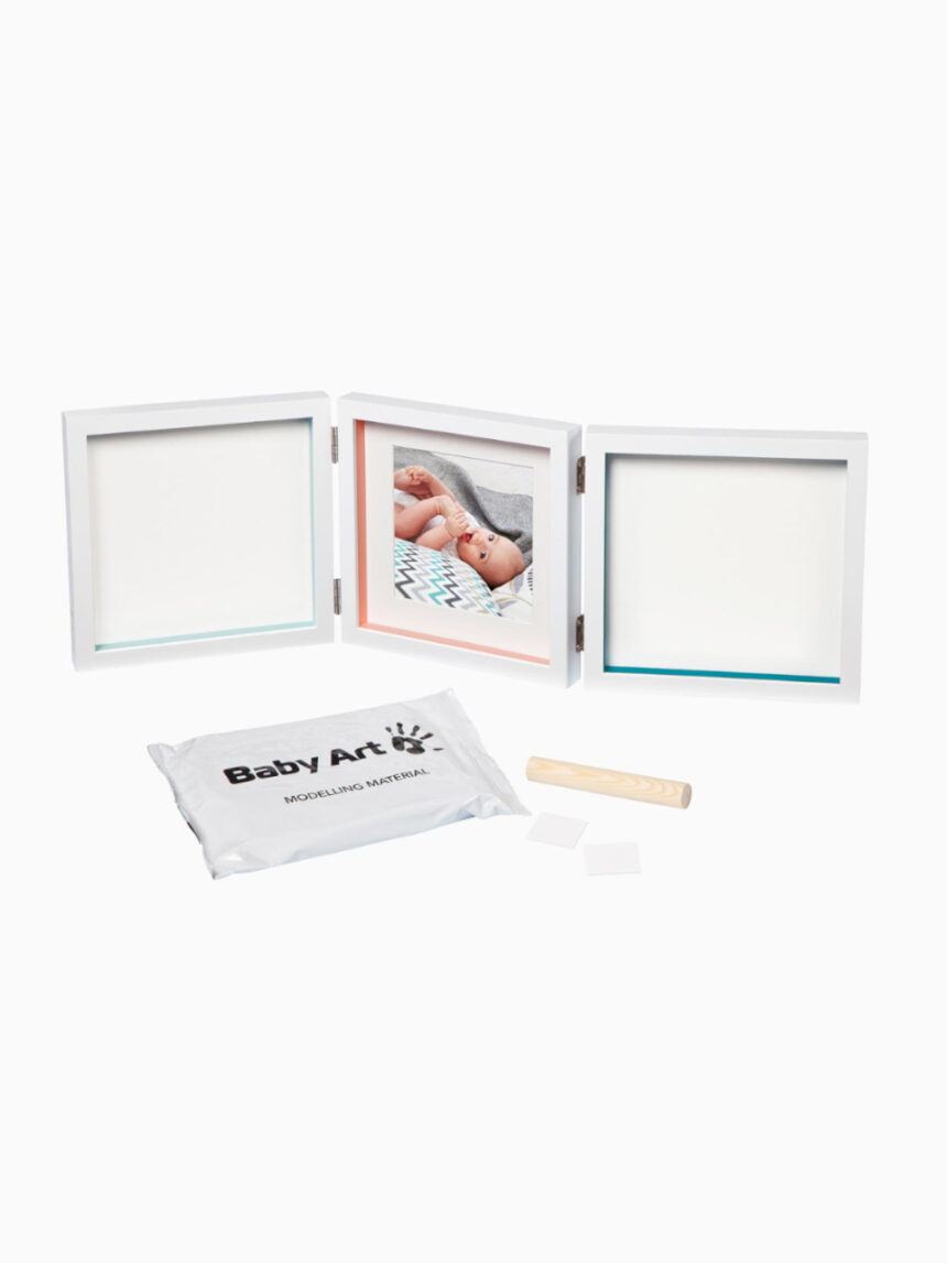 Baby art κορνίζα με αποτύπωμα my baby style double essentials - Baby Art