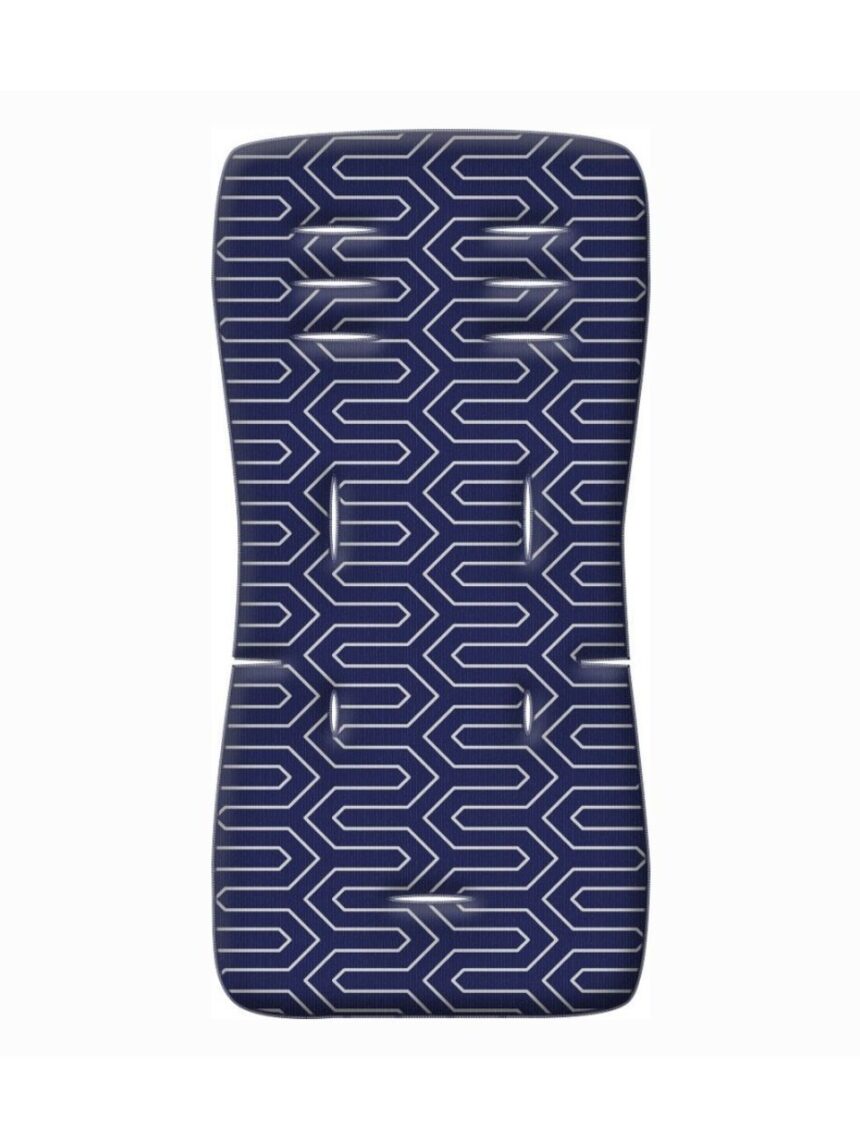 Grecostrom στρωματάκι καροτσιού 3d fiber maze blue, vre.ska.3df.bbl - GRECO STROM