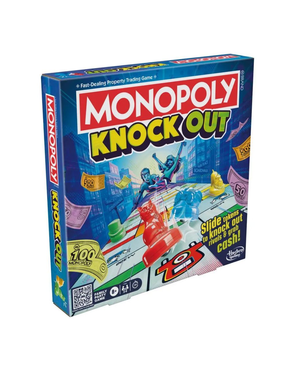 Hasbro επιτραπέζιο παιχνίδι monopoly knockout f8995 - Monopoly