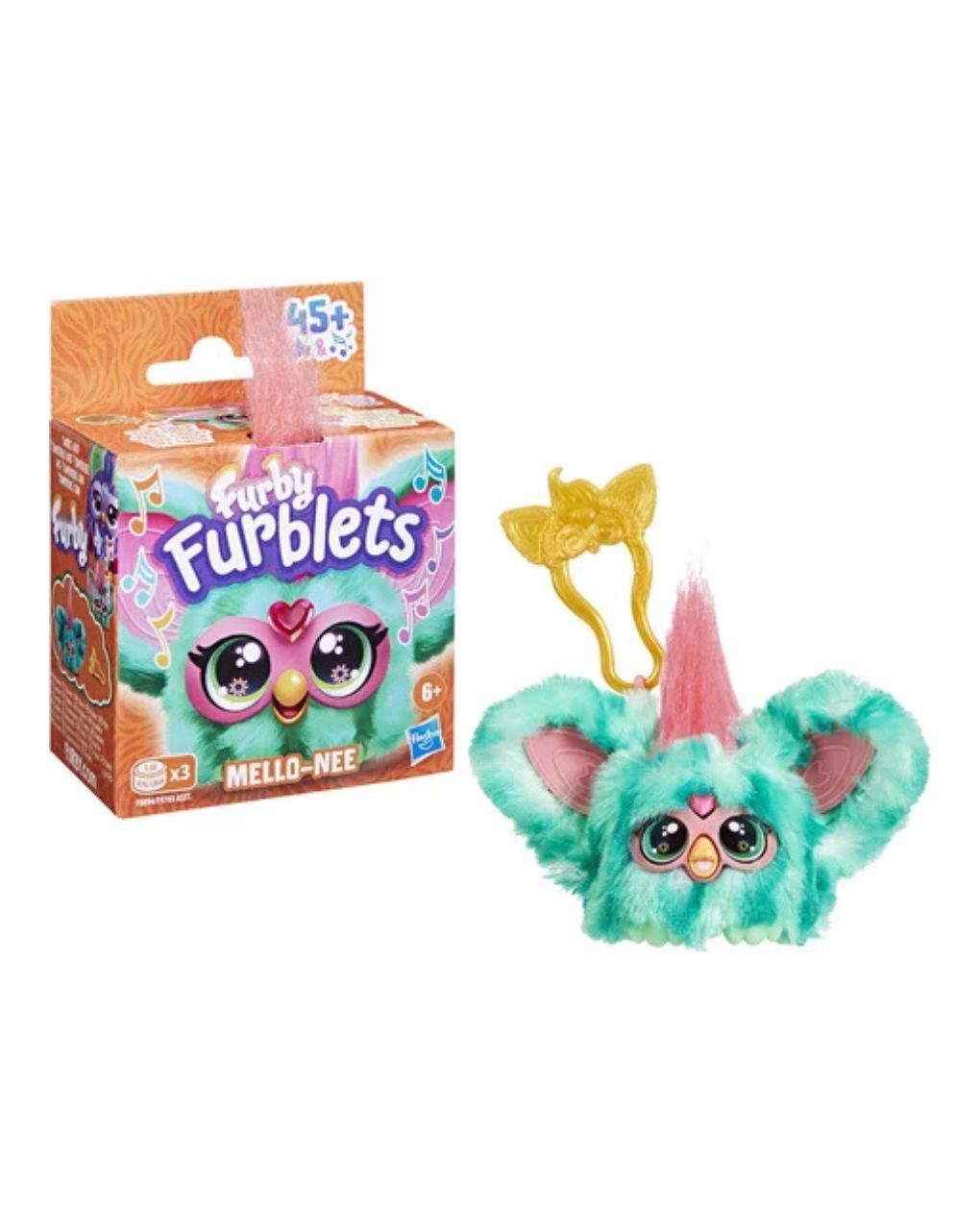 Hasbro furby furblets αρκουδάκι με ήχο 12cm (διάφορα σχέδια) f9703 - FURBY