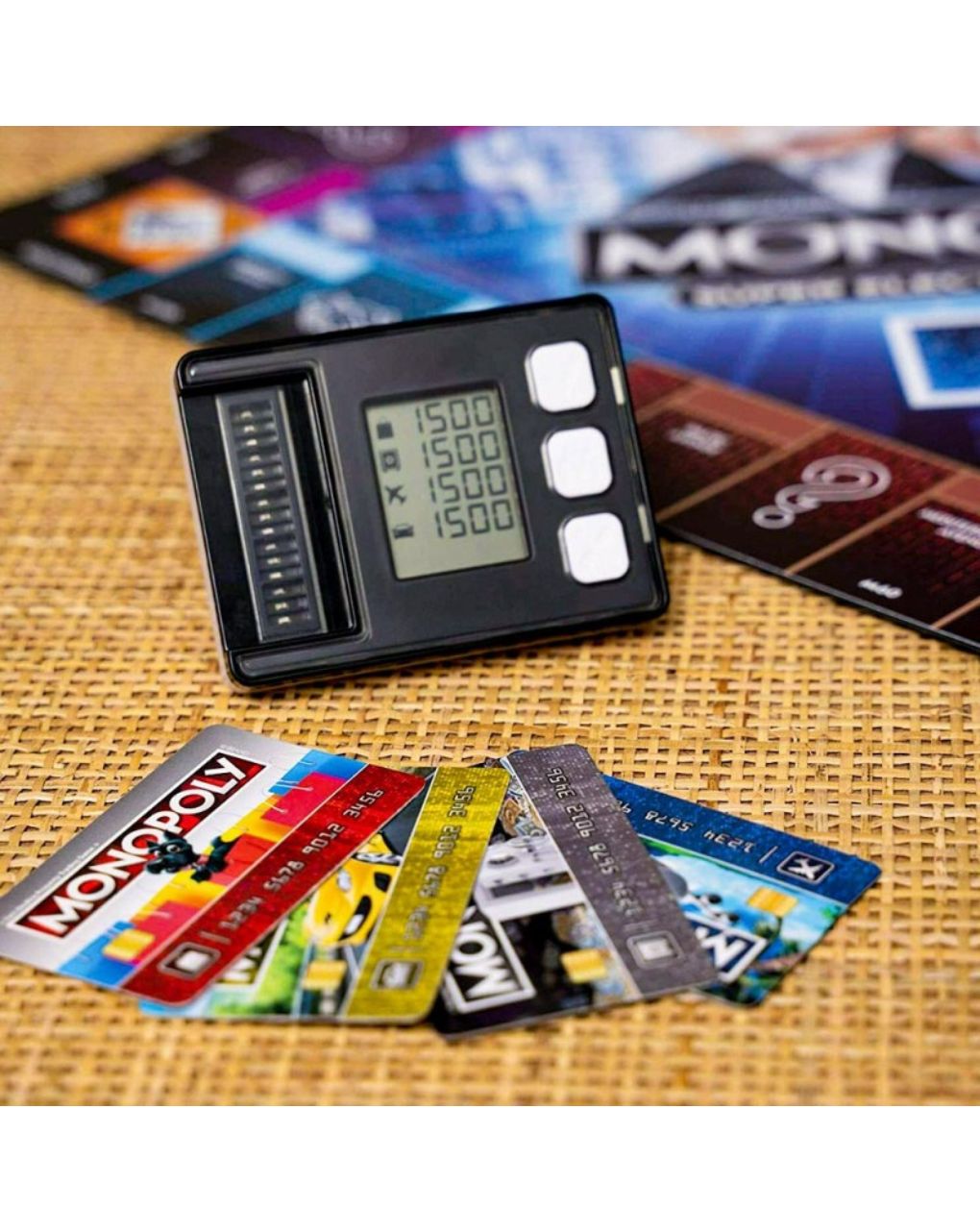 Hasbro monopoly super electronic banking ηλεκτρονική εξαργύρωση bonus e8978 - Monopoly