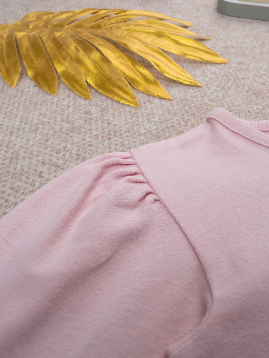 βρεφική μπλούζα ροζ με σκυλάκια για κορίτσι - Prénatal