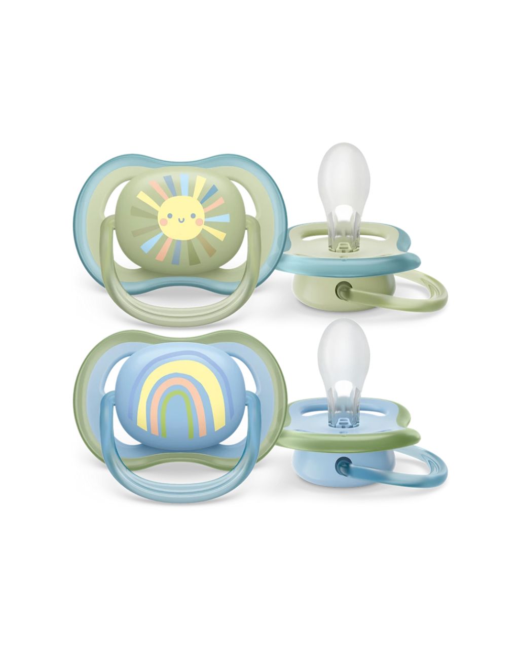 Philips avent πιπίλα ultra air 2τμχ 0-6m (2 σχέδια), scf085/30 - Philips Avent