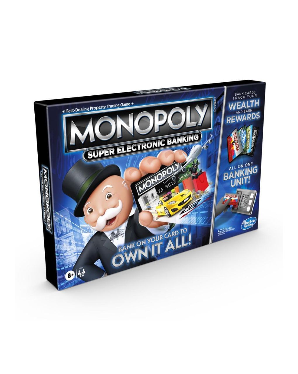 Hasbro monopoly super electronic banking ηλεκτρονική εξαργύρωση bonus e8978 - Monopoly