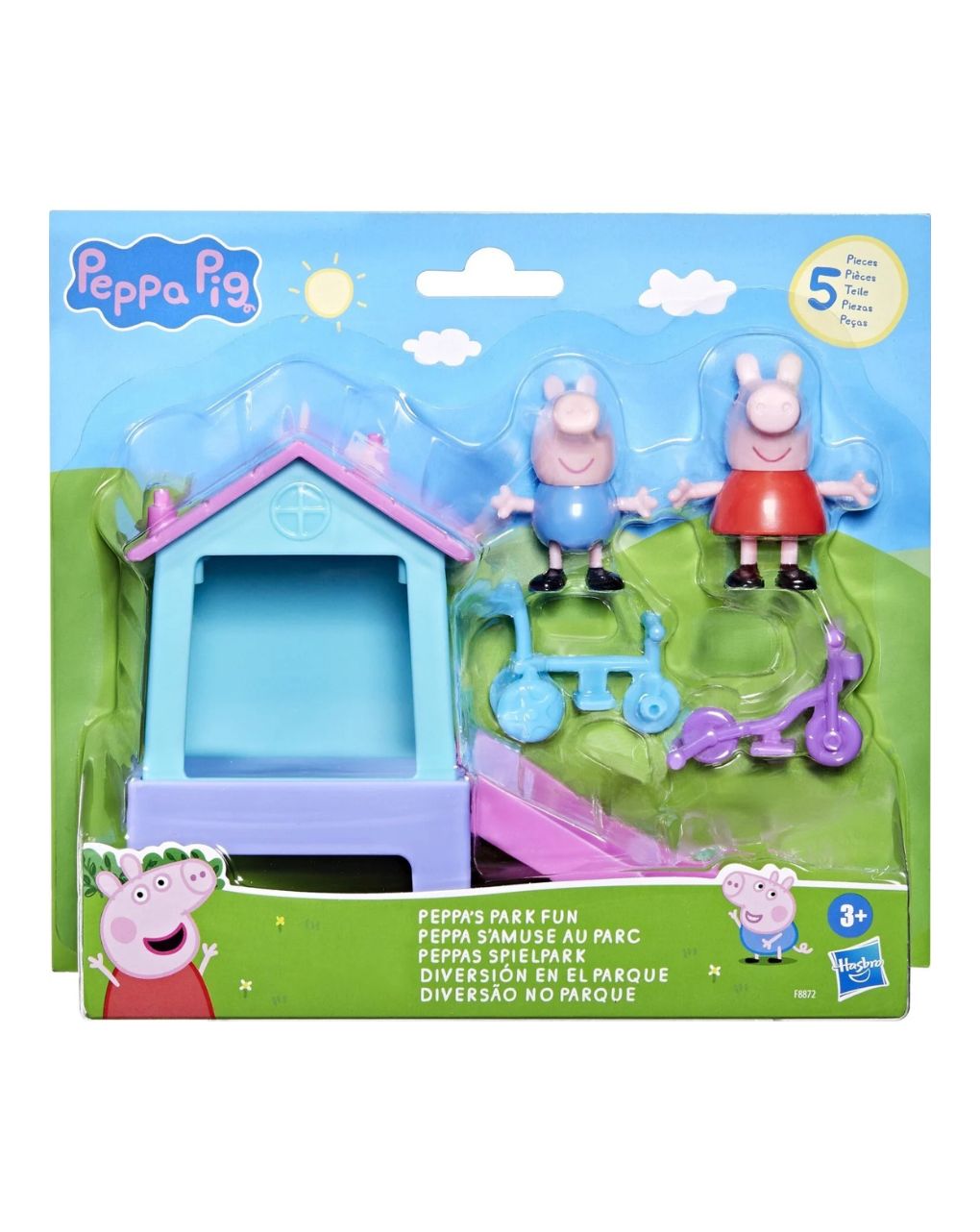 Hasbro peppa pig peppas park fun παιδική χαρά f8872 - Peppa Pig