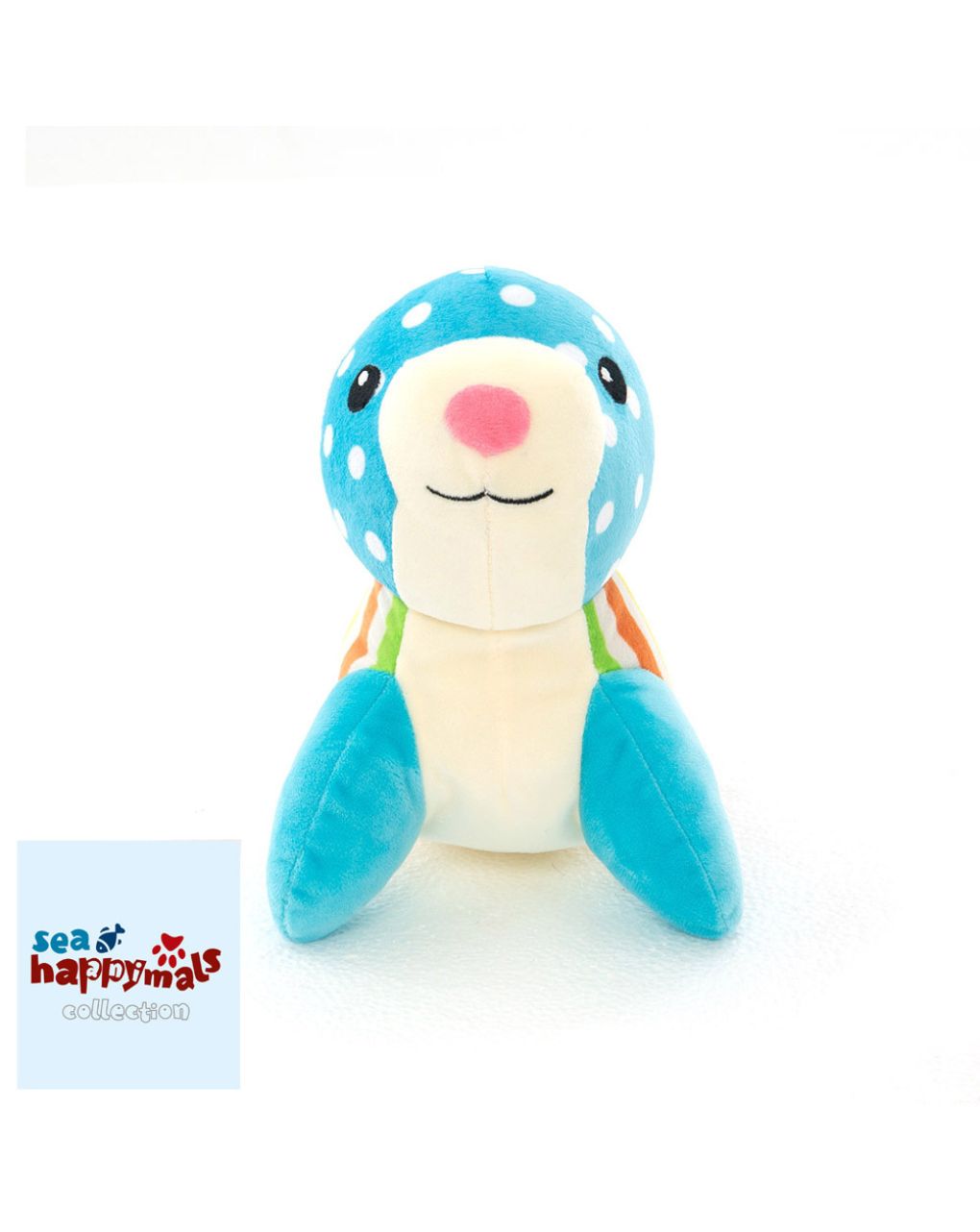 Happymals λούτρινο sea world: φώκια, hs-008 - HAPPYMALS