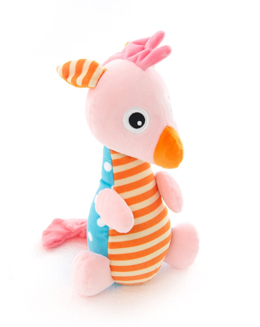 Happymals λούτρινο sea world: ιππόκαμπος, hs-007 - HAPPYMALS