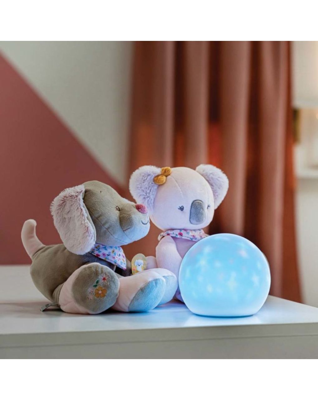 Nattou μουσικό λούτρινο lali το σκυλάκι - Nattou