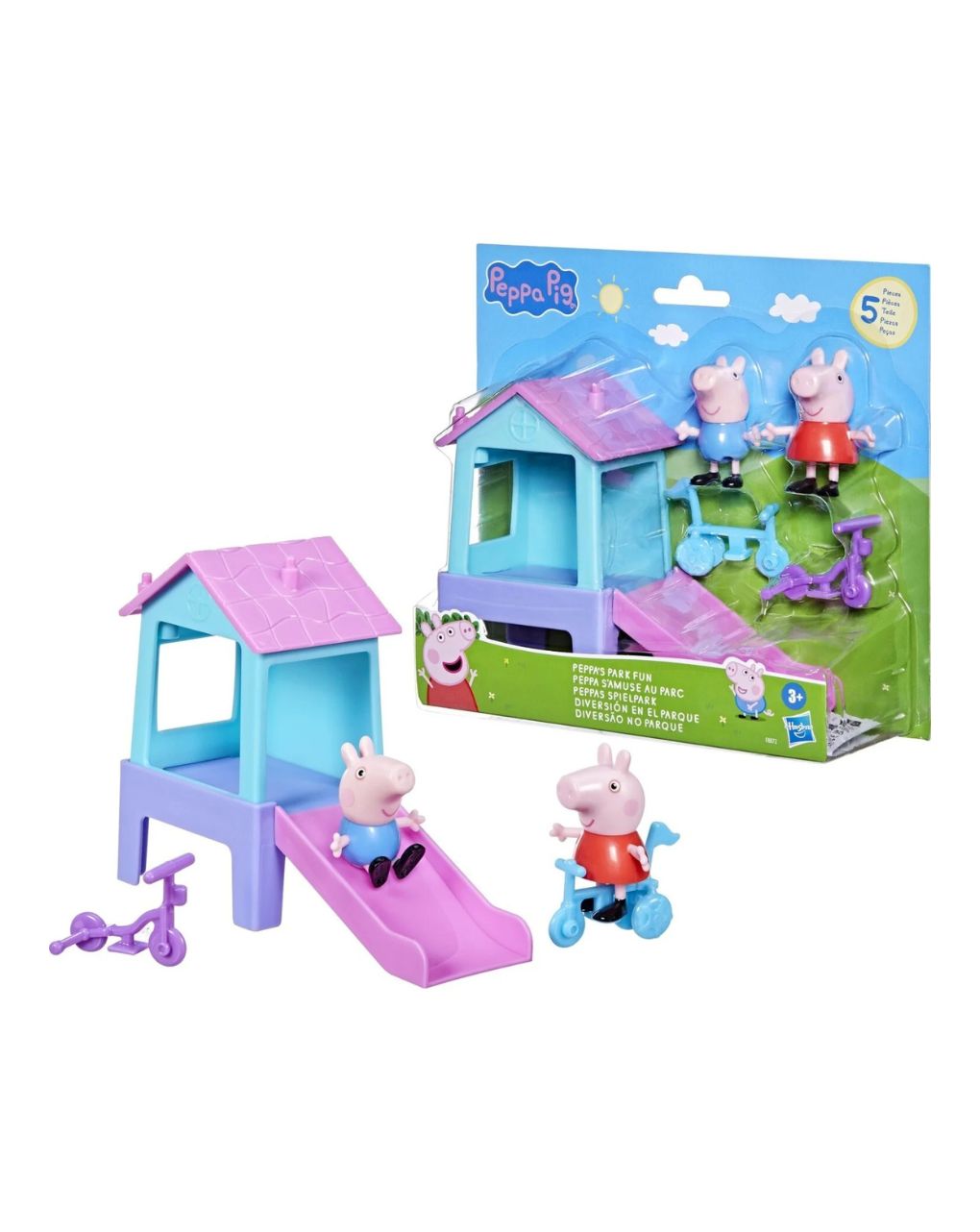 Hasbro peppa pig peppas park fun παιδική χαρά f8872 - Peppa Pig