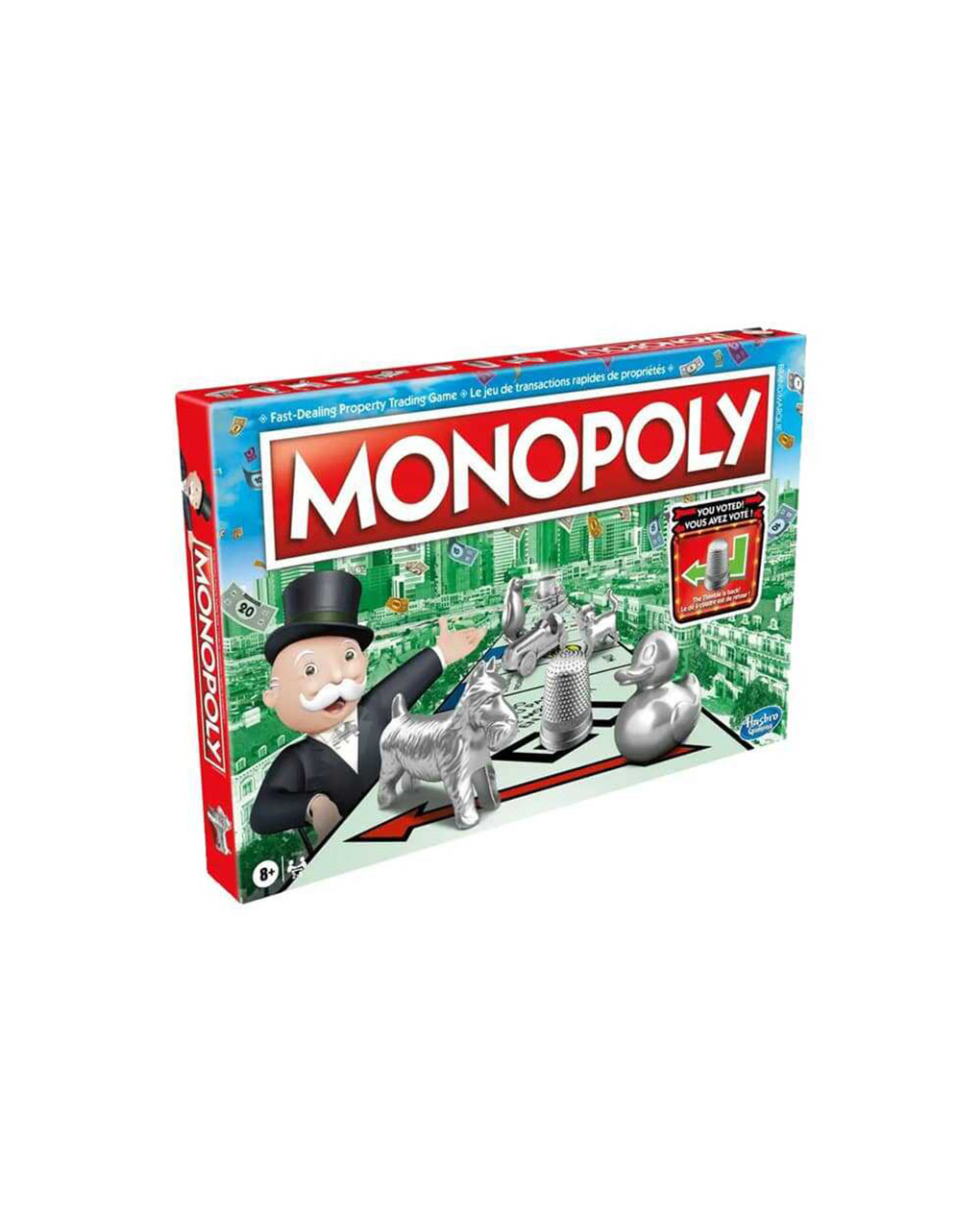 Hasbro επιτραπεζιο παιχνίδι monopoly classic ελληνική έκδοση c1009 - Monopoly