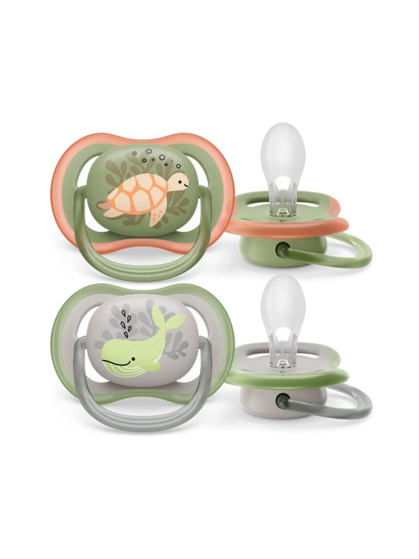 Philips avent πιπίλα ultra air 2τμχ 6-18m (2 σχέδια), scf085/40 - Philips Avent