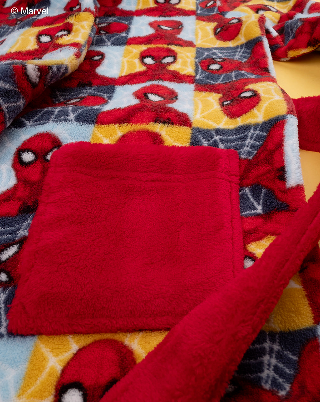 παιδική ρόμπα fleece spiderman για αγόρι - Prénatal