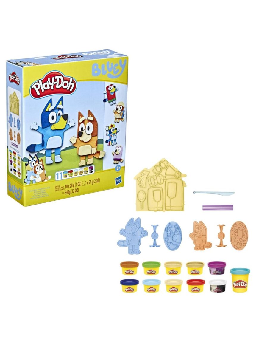 Hasbro play-doh bluey make and mash costumes playset f4374 - Play-Doh