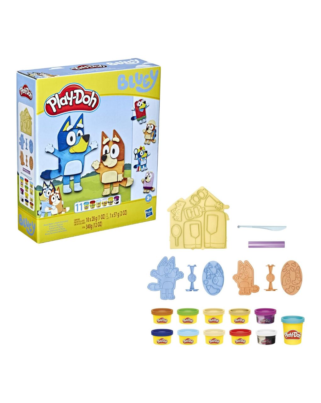 Hasbro play-doh bluey make and mash costumes playset f4374 - Play-Doh