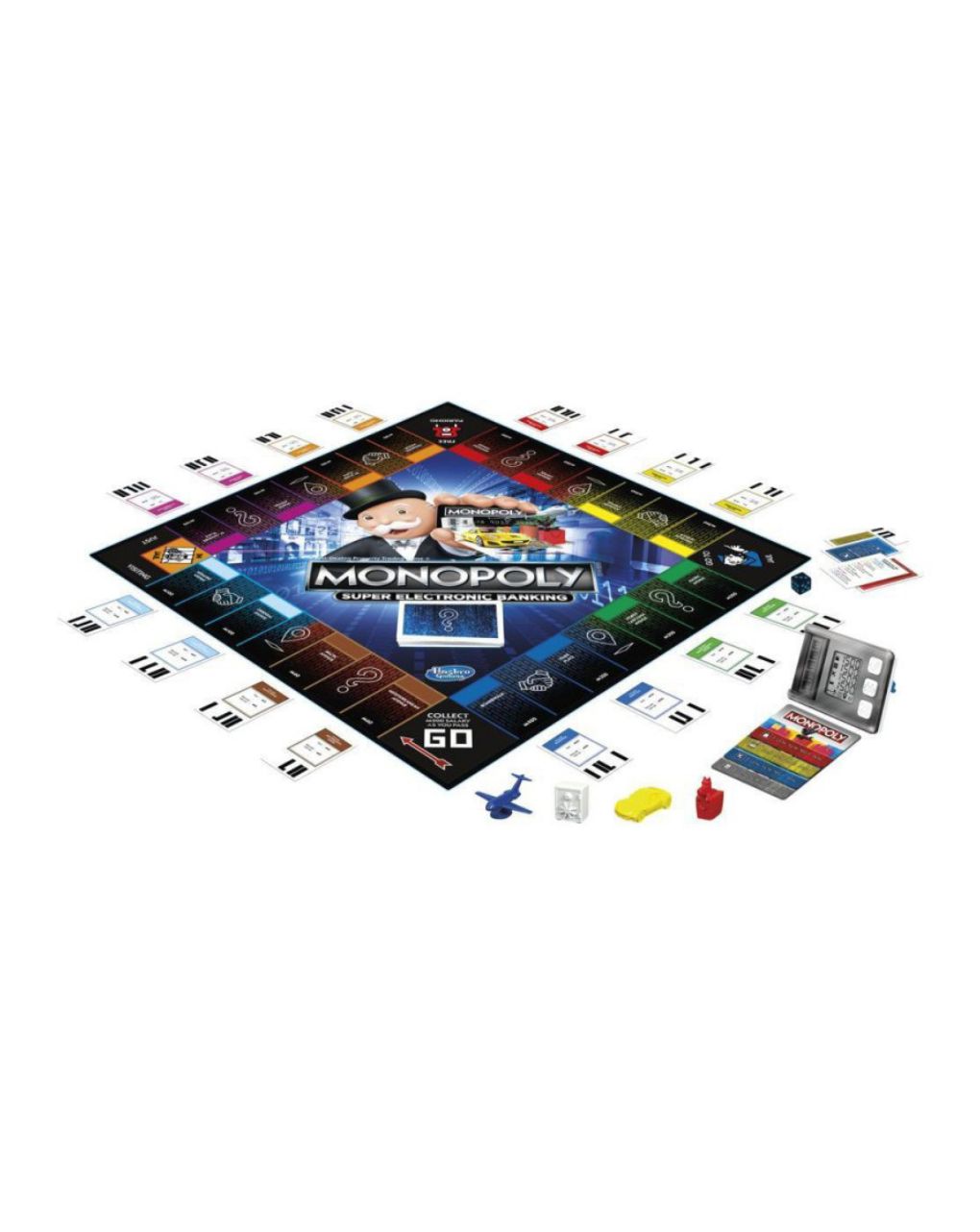 Hasbro monopoly super electronic banking ηλεκτρονική εξαργύρωση bonus e8978 - Monopoly