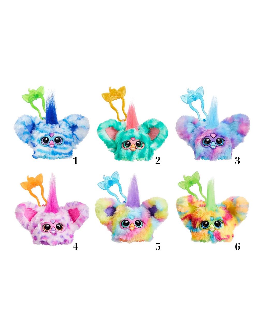 Hasbro furby furblets αρκουδάκι με ήχο 12cm (διάφορα σχέδια) f9703