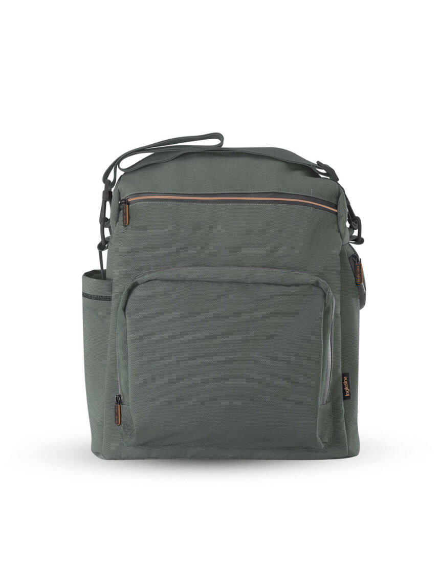 Inglesina adventure bag aptica xt τσάντα-αλλαξιέρα πλάτης taiga green - Inglesina