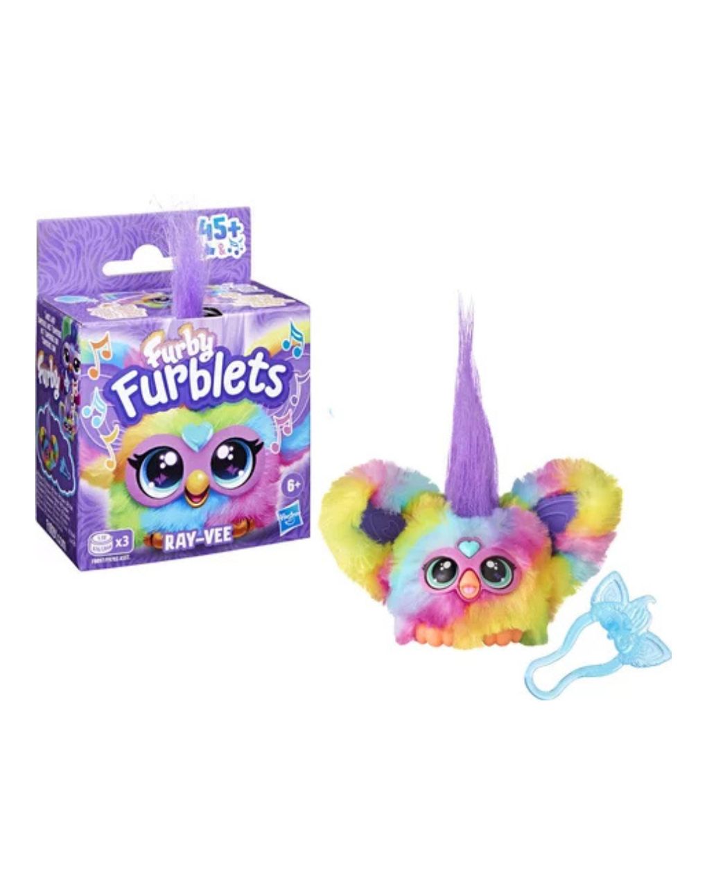 Hasbro furby furblets αρκουδάκι με ήχο 12cm (διάφορα σχέδια) f9703 - FURBY