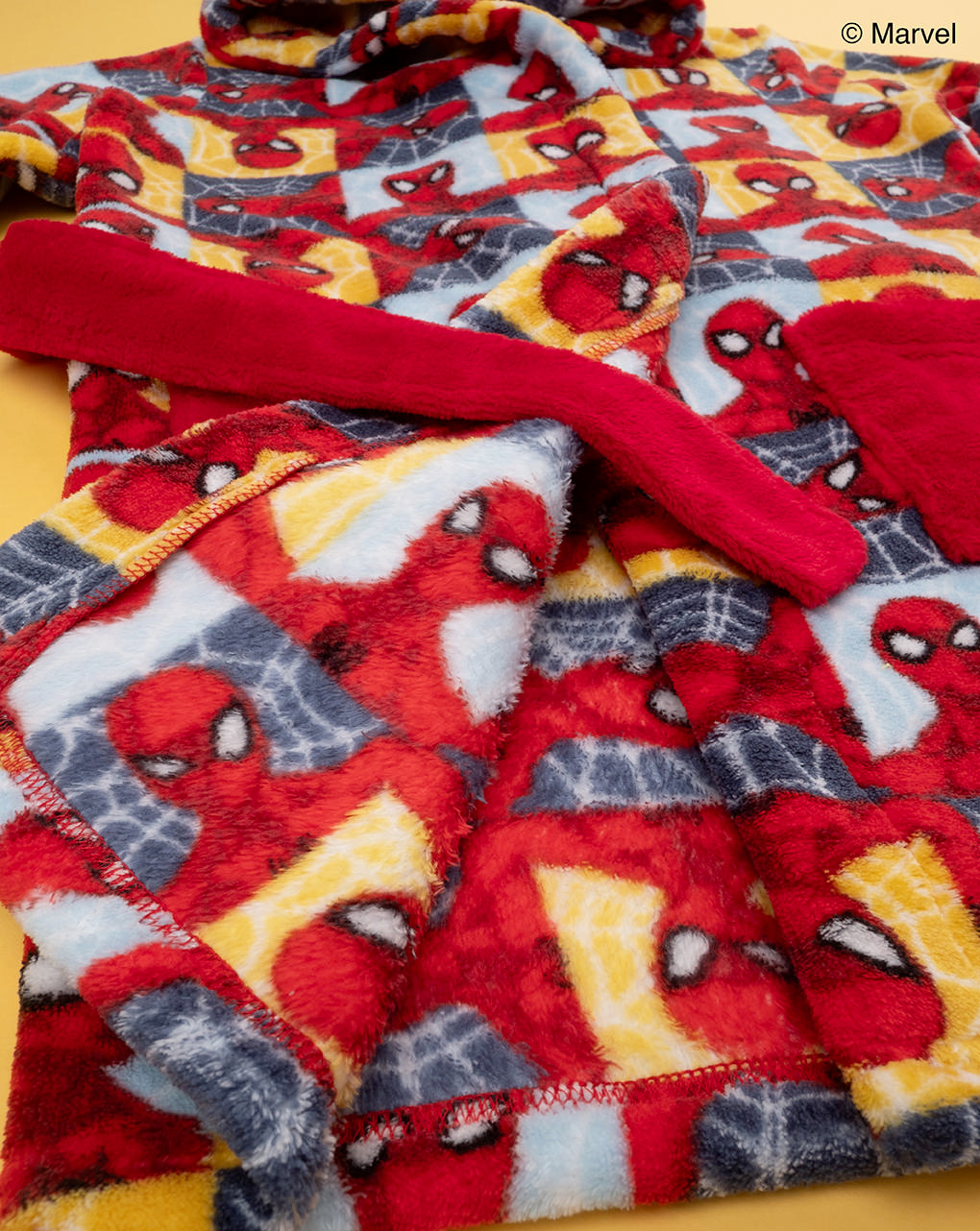 παιδική ρόμπα fleece spiderman για αγόρι - Prénatal