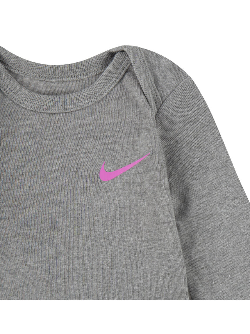 Nike baby essentials φορμάκια πακέτο x3 56m164-w7s για νεογέννητο κορίτσι - Nike