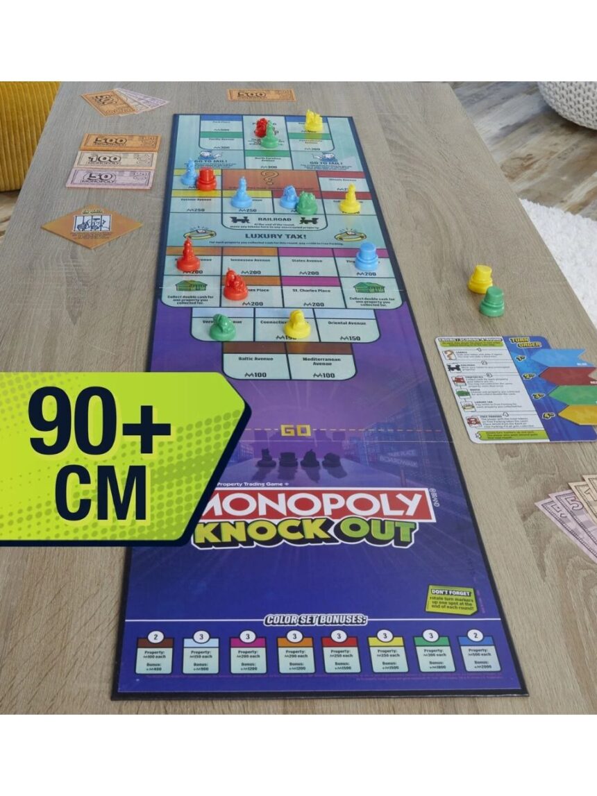 Hasbro επιτραπέζιο παιχνίδι monopoly knockout f8995 - Monopoly