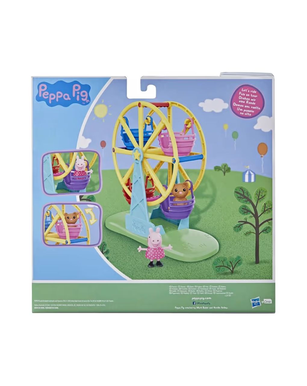 Hasbro peppa pig ferris wheel ride playset f2512 - Peppa Pig