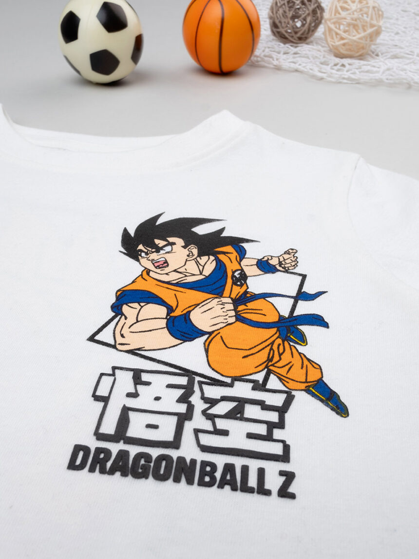 παιδική μπλούζα λευκή dragon ball για αγόρι - Prénatal