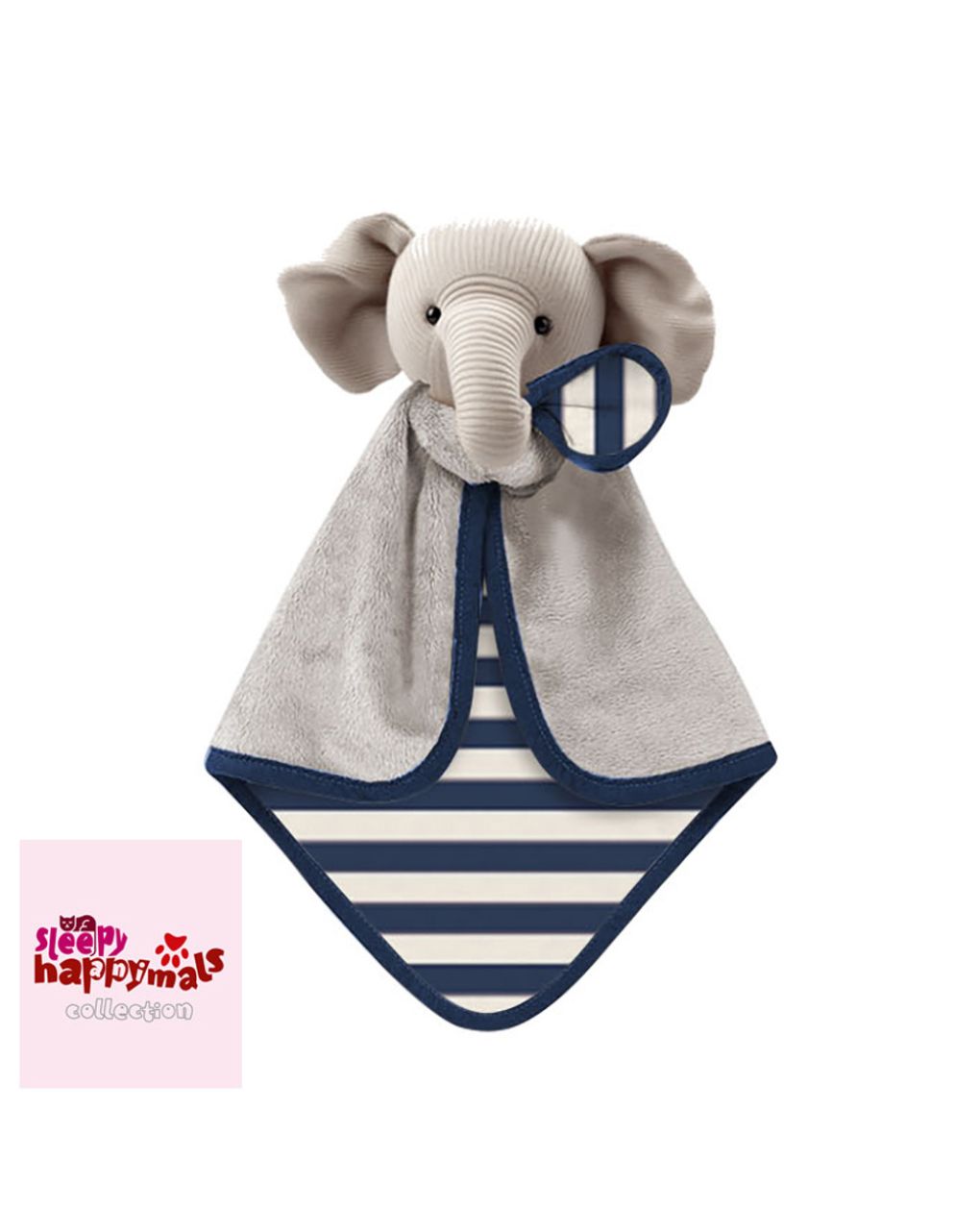 Happymals πανάκι παρηγοριάς sweet sleep: ελέφαντας, hm-007 - HAPPYMALS