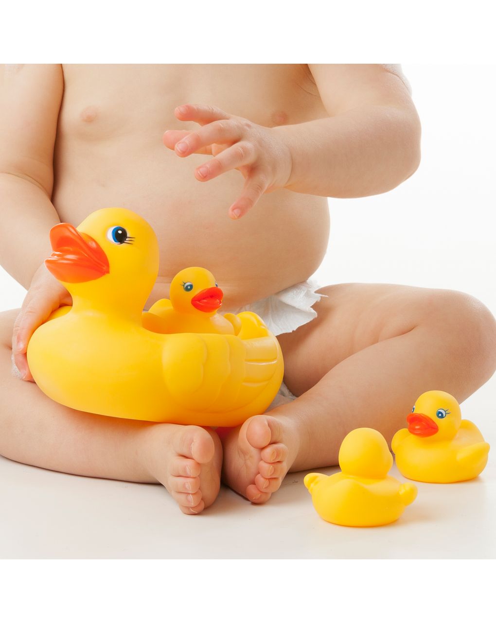 Playgro σετ παιχνίδι μπάνιου duckie family - Playgro