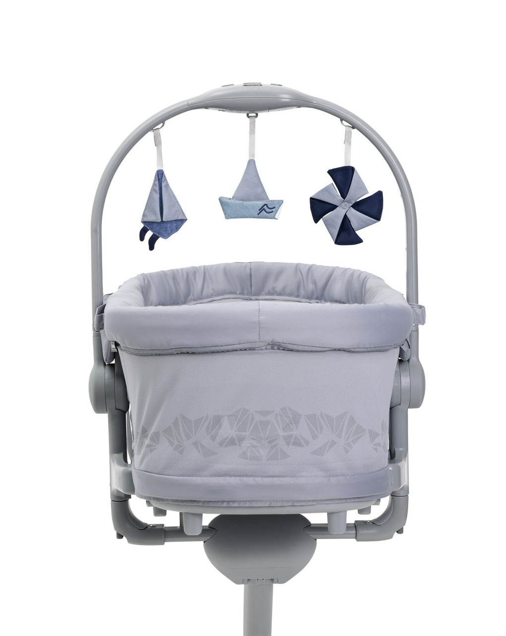 Chicco λίκνο - ριλάξ βaby hug pro 5 in 1/1 earl grey p07-87076-40 - Chicco