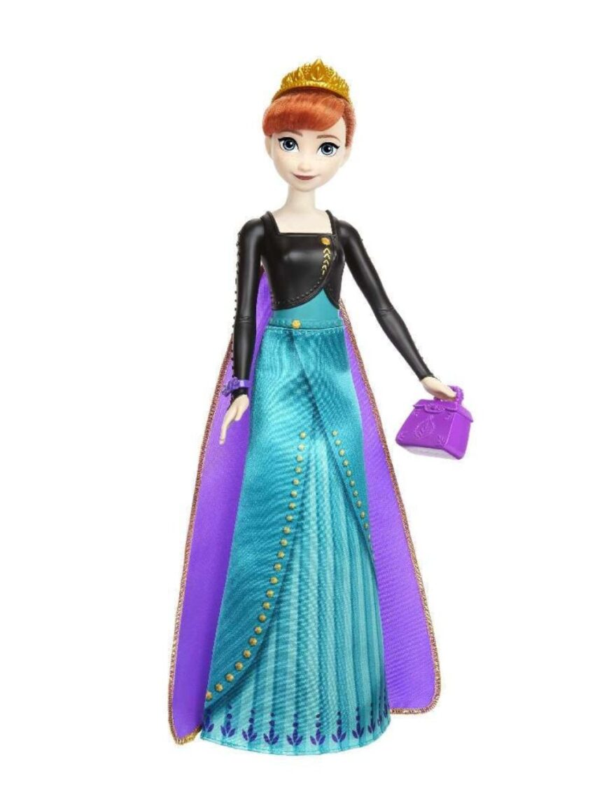 Mattel disney frozen spin & reveal κούκλα άννα με 11 εκπλήξεις hxd27 - FROZEN