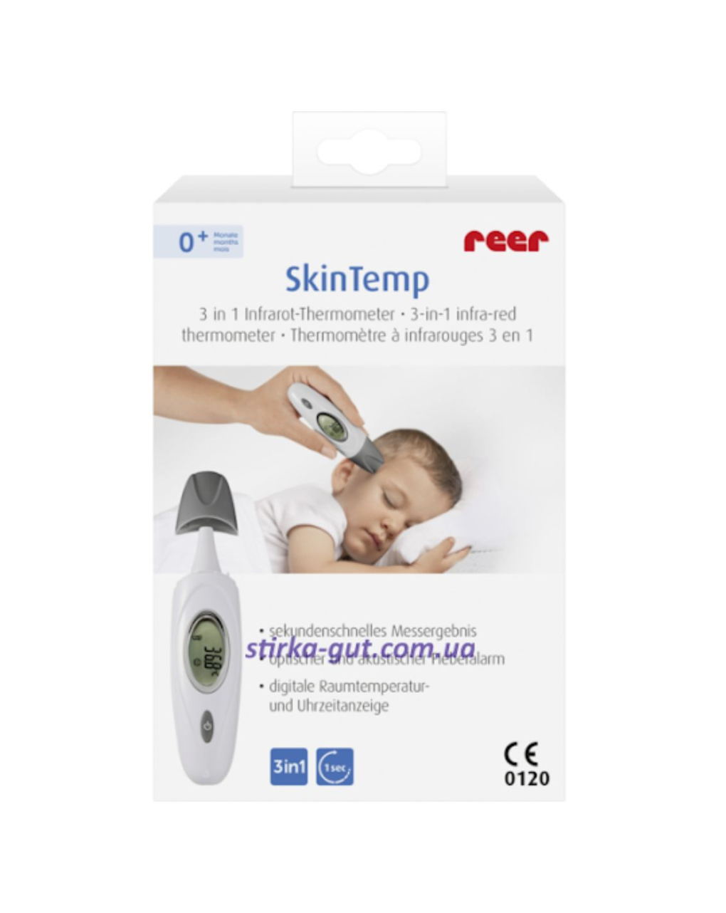 Reer υπέρυθρο θερμόμετρο 3 σε 1